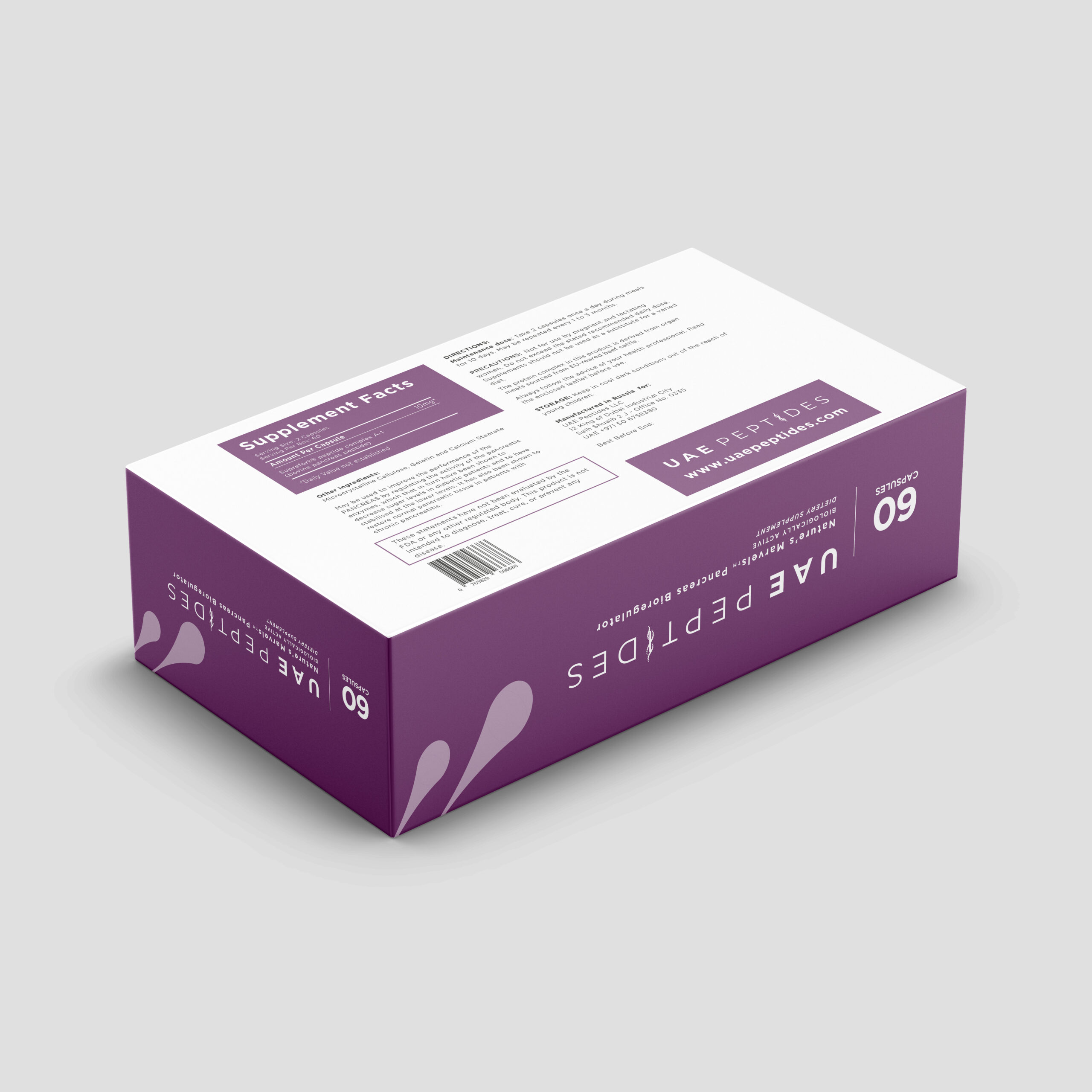 Pancreas Bioregulator (Suprefort) – UAE Peptides